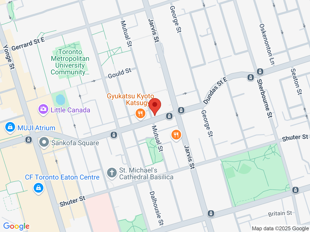 Street map for Plug Canna6is, 152 Dundas St E, Toronto ON