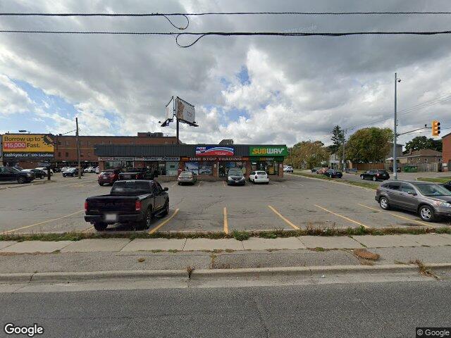 Street view for One Stop Cannabis, 30 Park Rd N, Oshawa ON