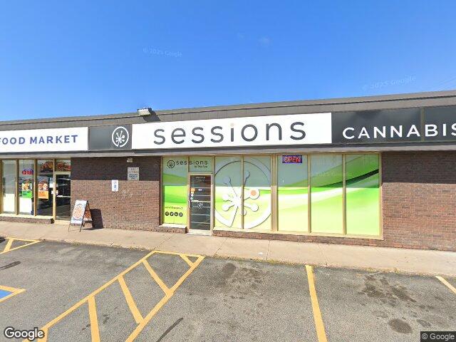 Street view for Sessions Cannabis, 2-216 Second Line W, Sault Ste Marie ON