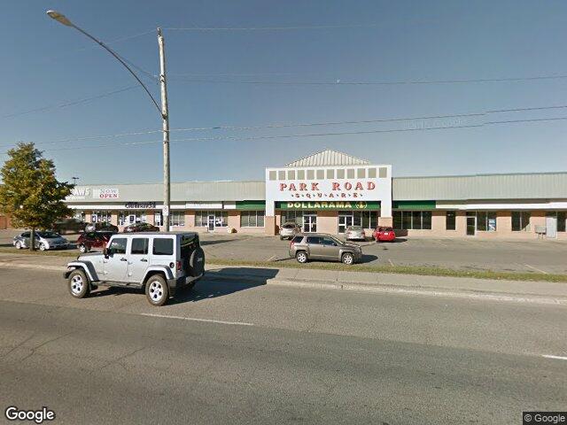Street view for Sessions Cannabis Timmins, 425 Algonquin Blvd E Unit 4, Timmins ON