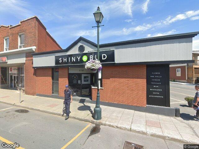 Street view for ShinyBud Cannabis Co., 410 Montreal Rd., Cornwall ON