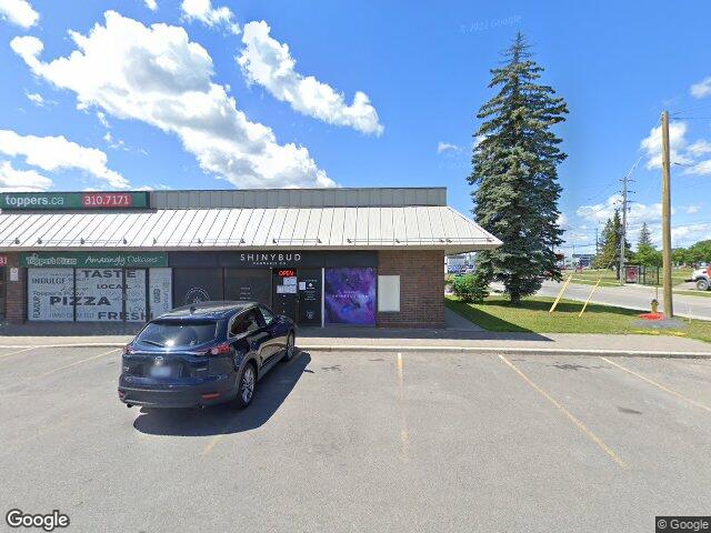 Street view for ShinyBud Cannabis Co. Orleans, 5959 Jeanne D'Arc Blvd S, Orleans ON