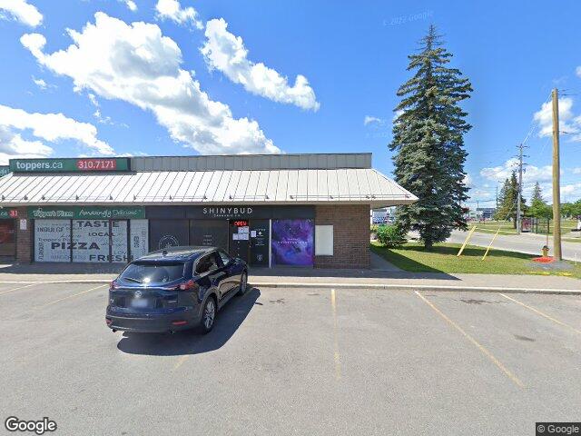 Street view for ShinyBud Cannabis Co. Orleans, 5959 Jeanne D'Arc Blvd S, Orleans ON