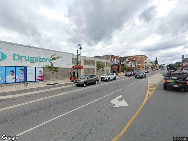 Street view for ShinyBud Cannabis Co., 8 Beckwith St N, Smiths Falls ON