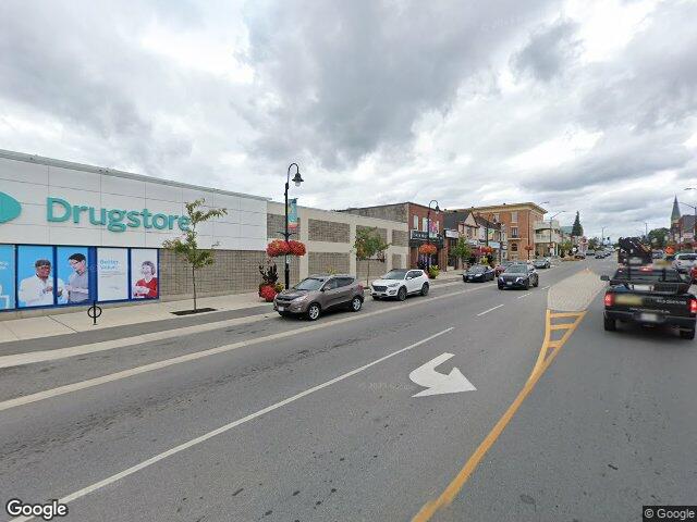 Street view for Olympia Cannabis, 8 Beckwith St N, Smiths Falls ON