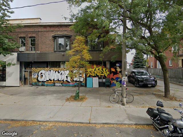 Street view for Shivaa's Rose Bloordale, 457 St Clarens Ave, Toronto ON