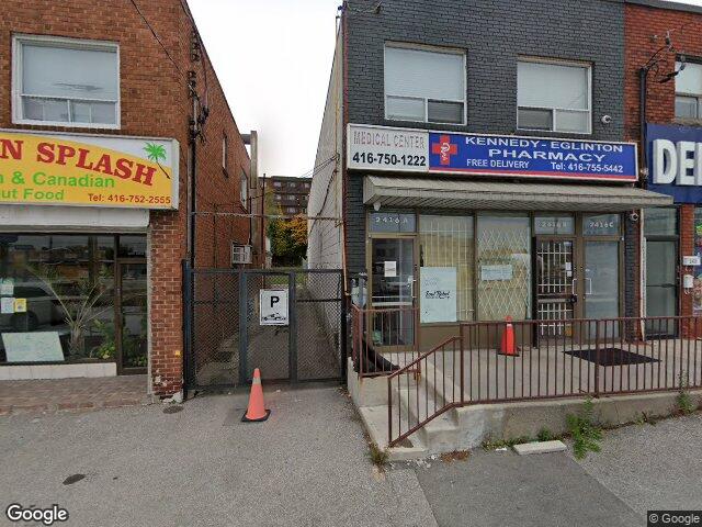 Street view for Soul Rebel Cannabis Co., 2416 Eglinton Ave E, Scarborough ON