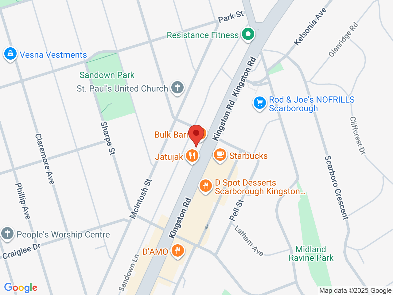 Street map for Stok'd Cannabis, 