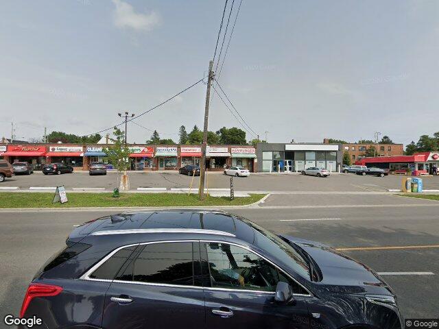 Street view for Stok'd Cannabis, 631 Pharmacy Ave, Scarborough ON