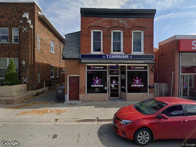 Street view for T Cannabis, 38 Mill St E, Acton ON