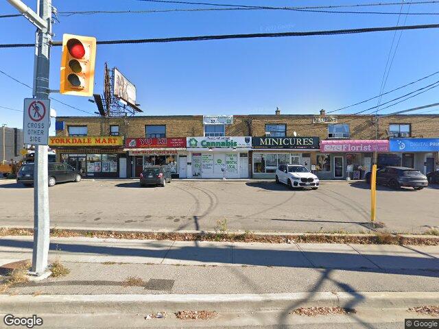 Street view for Take Me Home Cannabis, 3257 Dufferin St, North York ON