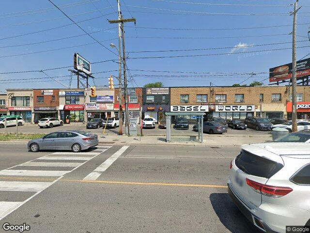 Street view for Take Off Cannabis, 338 Wilson Ave, North York ON