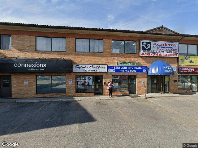 Street view for Cost Cannabis, 1123 Albion Rd., Unit 3, Etobicoke ON