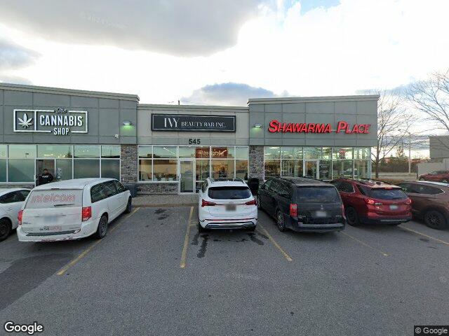 Street view for The Cannabis Shop, 545 McNeely Ave, Carleton Place ON