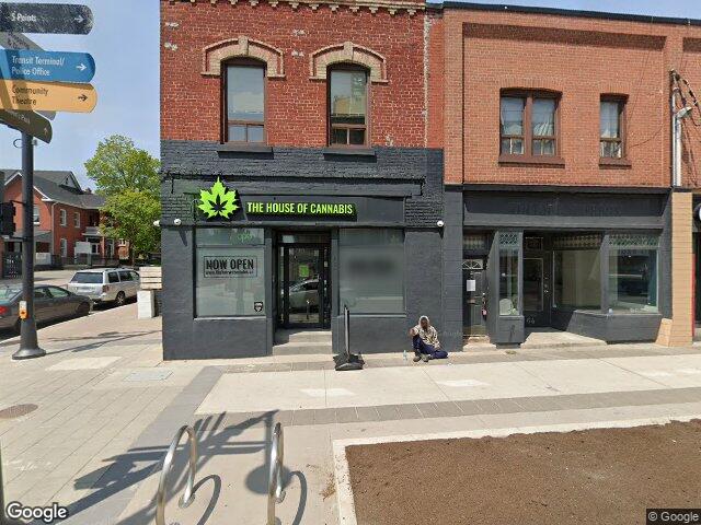 Street view for The House of Cannabis, 66 Dunlop St W, Barrie ON