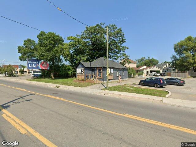 Street view for TOKE Cannabis, 243 Welland Ave, St Catharines ON