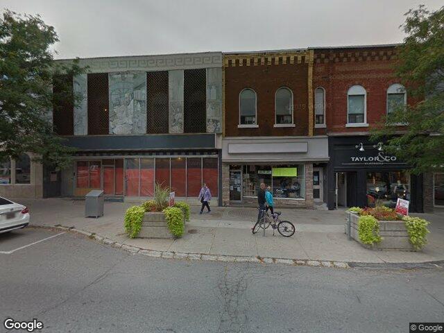 Street view for TOKE Cannabis, 262 King St., Midland ON