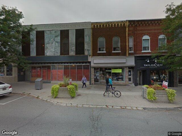 Street view for TOKE Cannabis, 262 King St., Midland ON