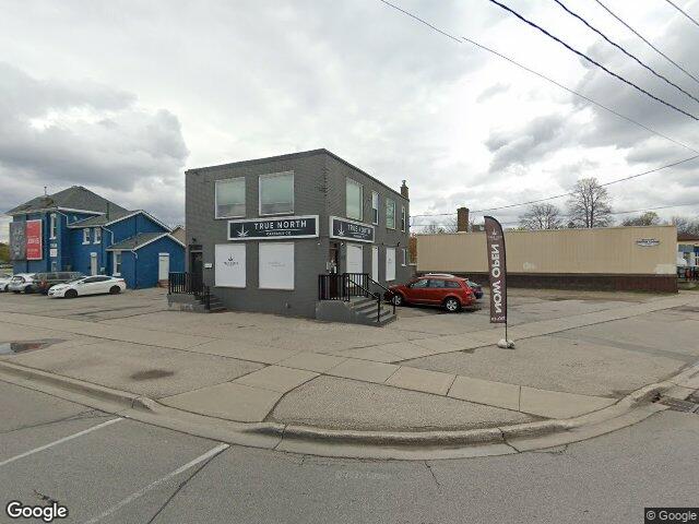 Street view for True North Cannabis Co., 153 West St, Brantford ON