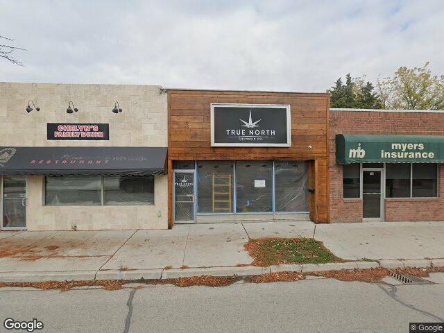 Street view for True North Cannabis Co., 740 James St, Wallaceburg ON