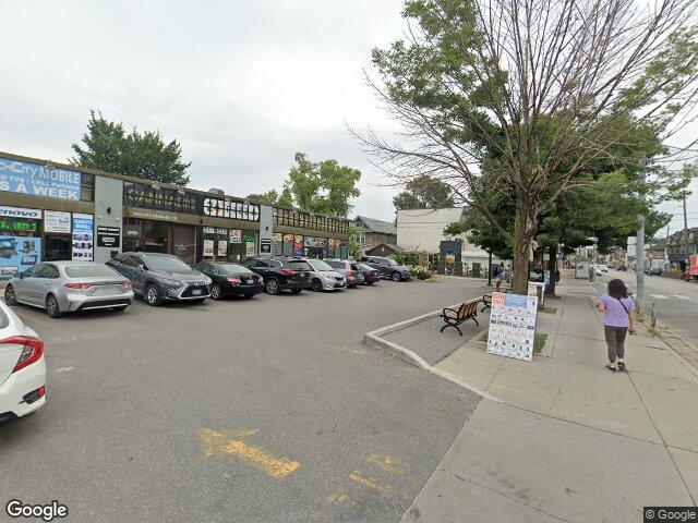 Street view for Two Cats Cannabis Co., 1014 Gerrard St E, Toronto ON