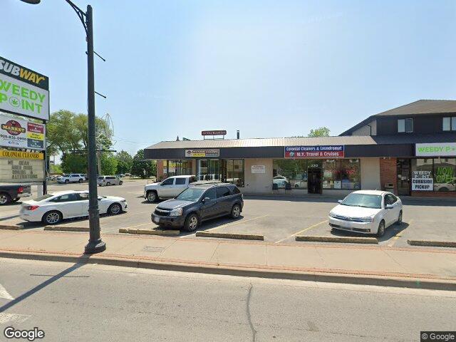 Street view for Paradise Cannabis, 230 Main St W, Port Colborne ON