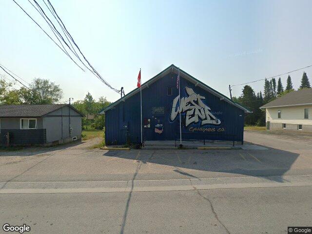 Street view for West End Cannabis Co., 260 Howey St, Red Lake ON