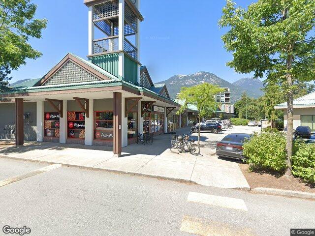 Street view for 99 North Cannabis Store, 130-1200 Hunter Place, Squamish BC