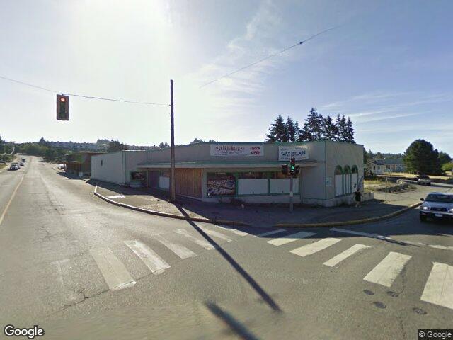Street view for Sun Coast Cannabis Shoppe, 7010 Duncan St #102, Powell River BC