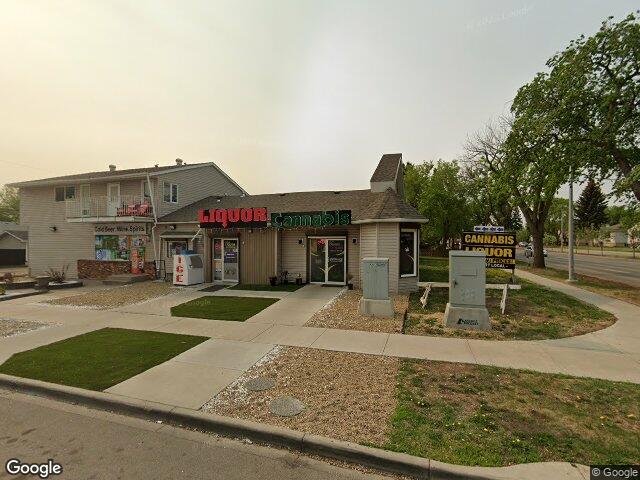 Street view for 127 St Cannabis Queen, 12621 121 Avenue NW, Edmonton AB