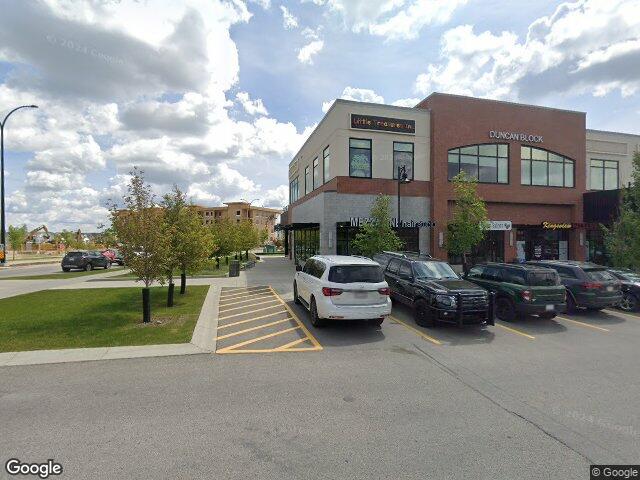 Street view for 13th Floor Cannabis, 1005-401 Coopers Boulevard SW, Airdrie AB