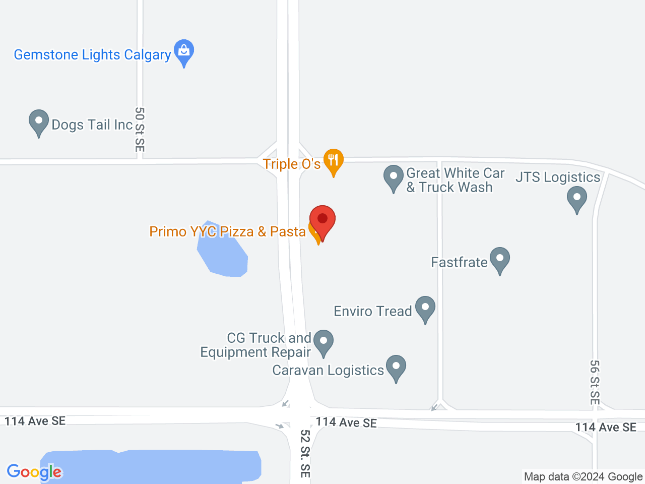 Street map for 4CYYC Canadian Cannabis Connoisseur Club, 5335 Dufferin Boulevard SE, Calgary AB