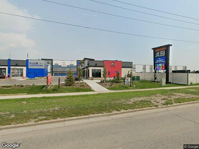 Street view for 4CYYC Canadian Cannabis Connoisseur Club, 5335 Dufferin Boulevard SE, Calgary AB