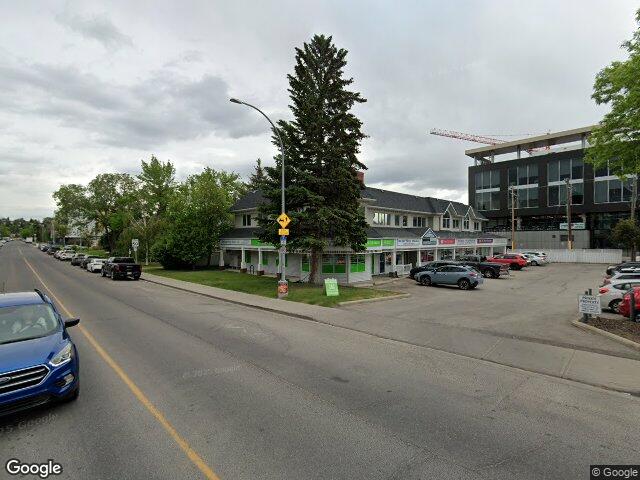 Street view for Can-Can Club, 1990 Kensington Road NW, Calgary AB