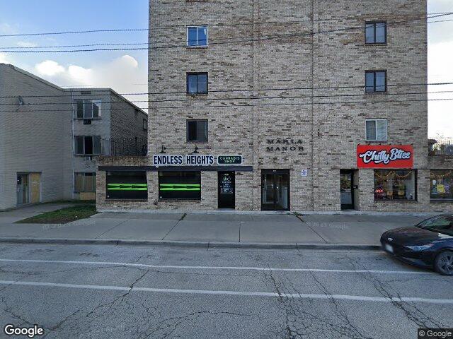 Street view for Endless Heights Cannabis Shop, 1747 University Ave W, Windsor ON