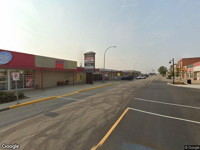 Street view for Firestone Cannabis, 3-5015 50 Street, Ponoka AB