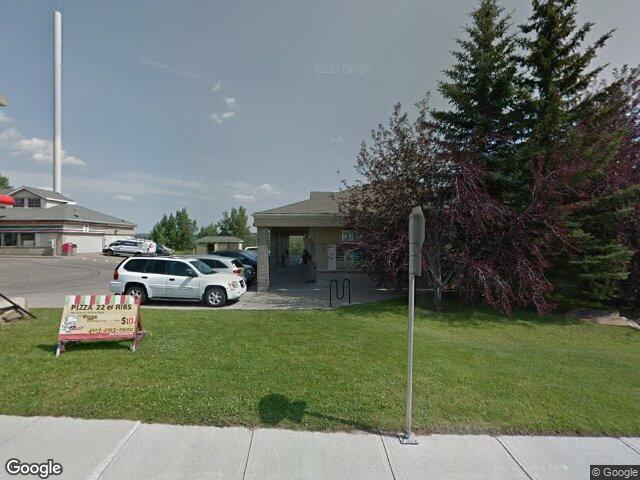 Street view for Leaf Life Cannabis Hidden Valley, 10109 Hidden Valley Dr NW, Calgary AB