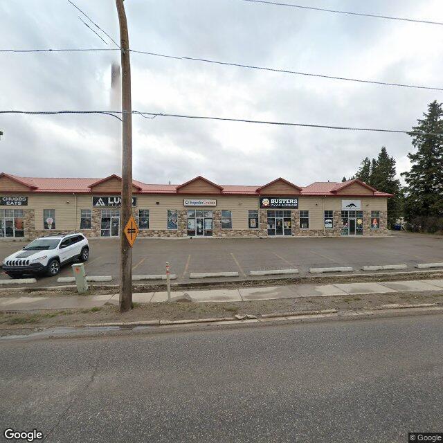 Street view for Lucid Cannabis, 110-4529 49 Ave, Olds AB