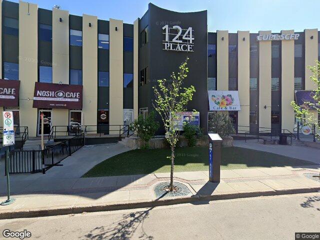 Street view for NUMO Cannabis Oliver, 1109-10235 124 Street NW, Edmonton AB