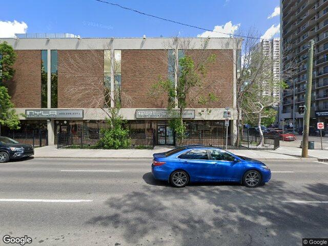 Street view for Original Goods Cannabis, 101-1000 9 Avenue SW, Calgary AB