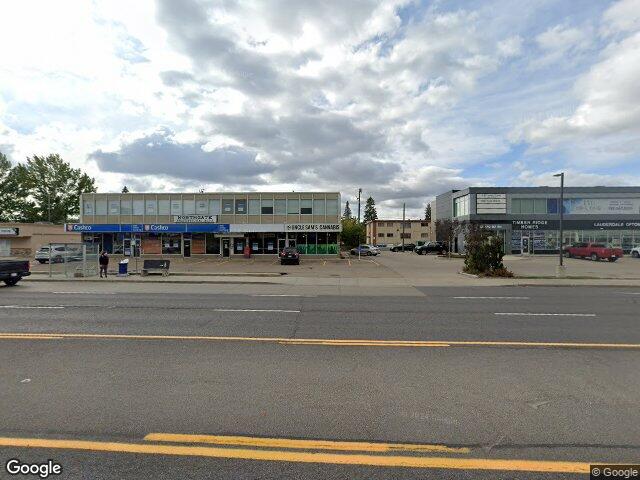 Street view for Uncle Sam's Cannabis, 12950 97 Street NW, Edmonton AB