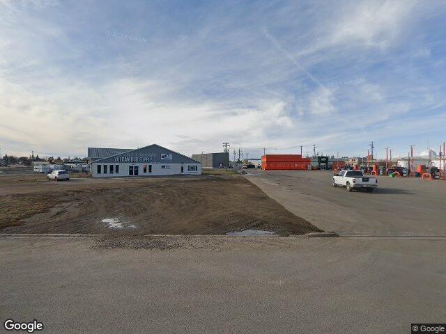 Street view for Vulcan Bud Supply, Unit A-102 Service Road, Vulcan AB
