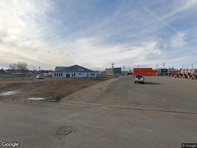 Street view for Vulcan Bud Supply, Unit A-102 Service Road, Vulcan AB