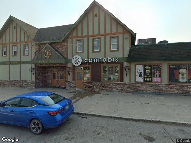 Street view for Cannabis at the Green Brier, 1611 Main St., Winnipeg MB