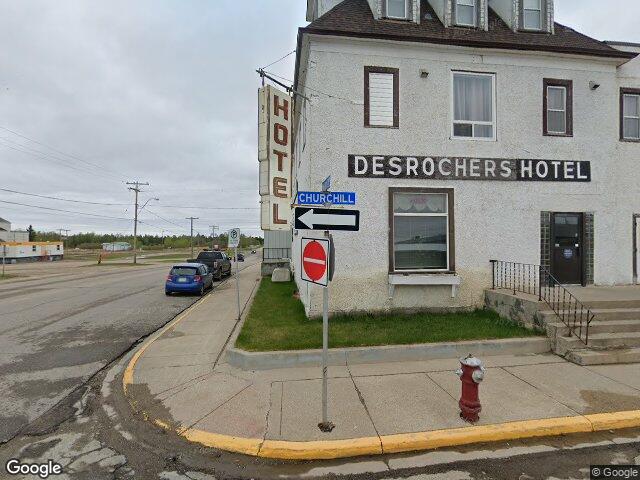 Street view for Desrochers Cannabis, 102 Churchill St., Hudson Bay SK
