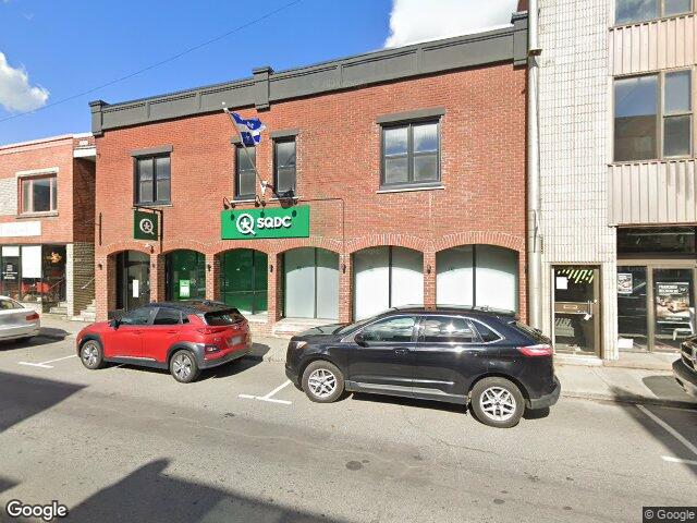 Street view for SQDC Coaticook, 45, rue Main Ouest, Coaticook QC