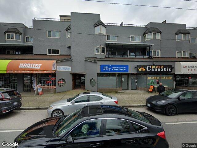 Street view for Kingsway Cannabis, 2140 Kingsway, Vancouver BC