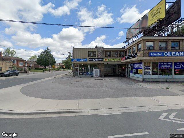 Street view for Above The Clouds Cannabis, 259 Scarlett Rd, Etobicoke ON