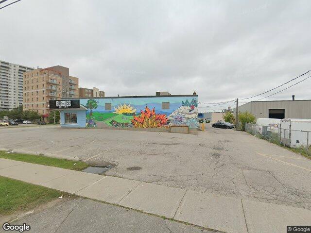 Street view for Buddies Cannabis, 25 University Ave E, Waterloo ON