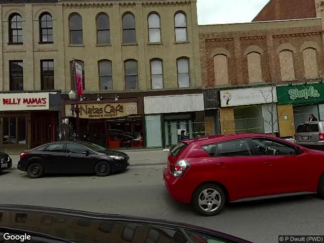 Street view for Bongo's Lifestyles Inc, 374 George St N, Peterborough ON